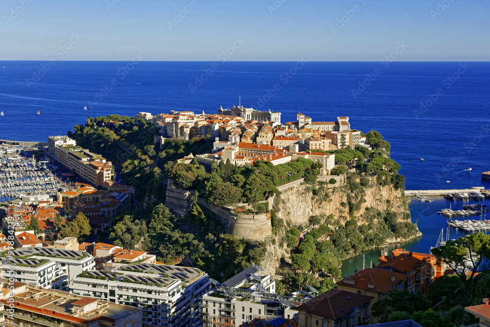 Monaco and royal palace