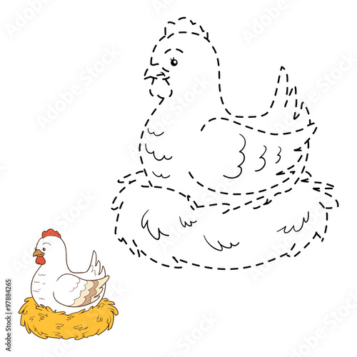 Connect the dots (chicken)