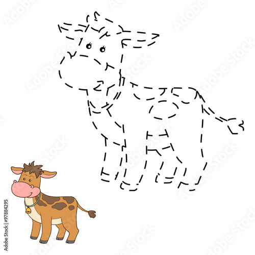 Connect the dots (cow)