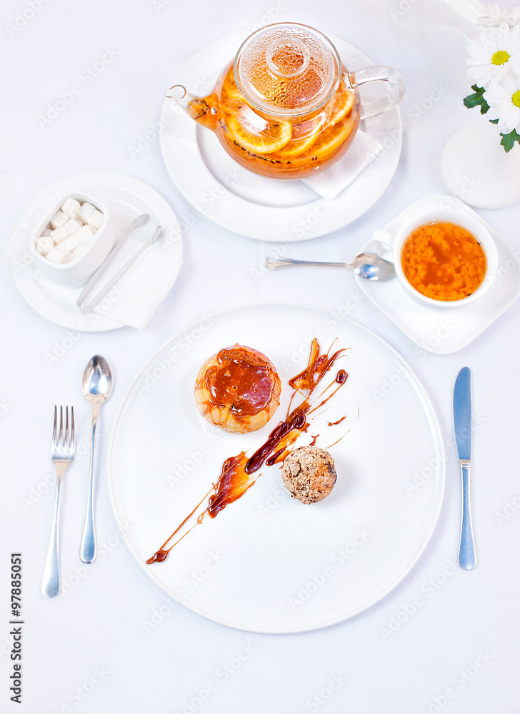 Biffin, Creme Brulee, Fired Ice Cream, Biffin, Creme Brulee, Fired Ice Cream,