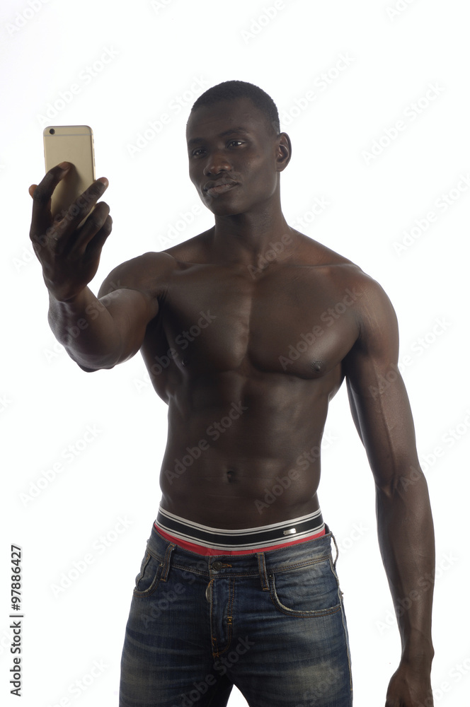 Fototapeta premium selfie man