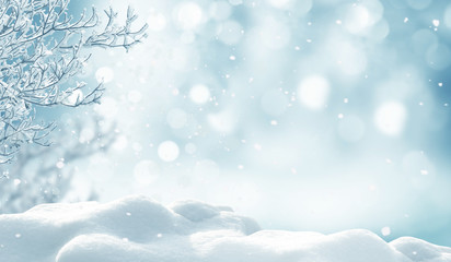 winter christmas background