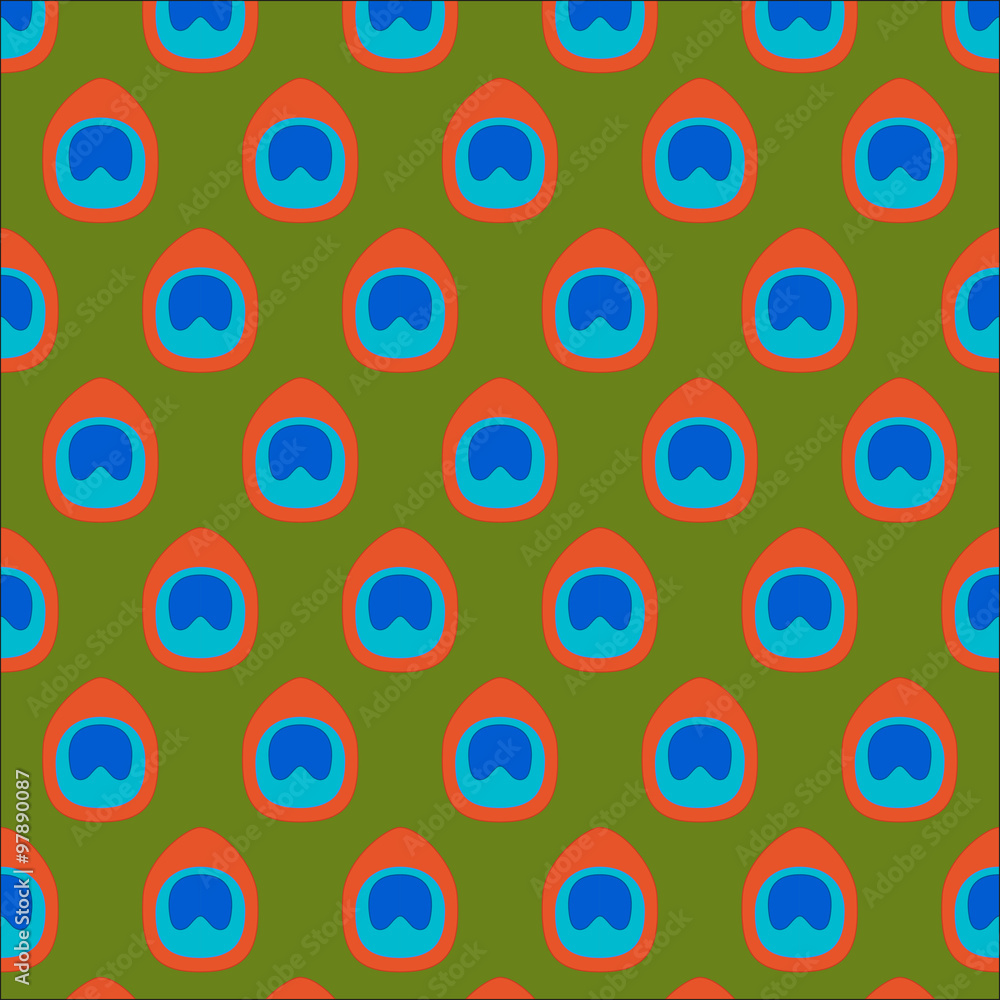 Pattern peacock feather Pattern peacock feather