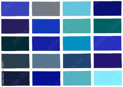 Blue Tone Color Shade Background Illustration