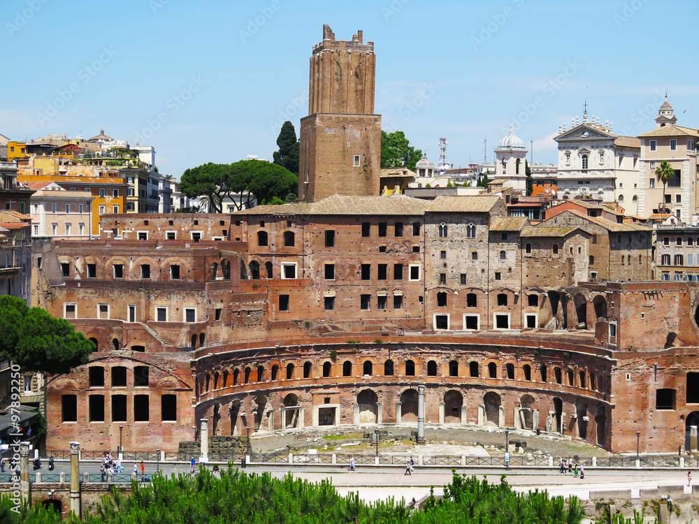 Roman Forum (Forum Romanum, Foro Romano) of Rome, Italy