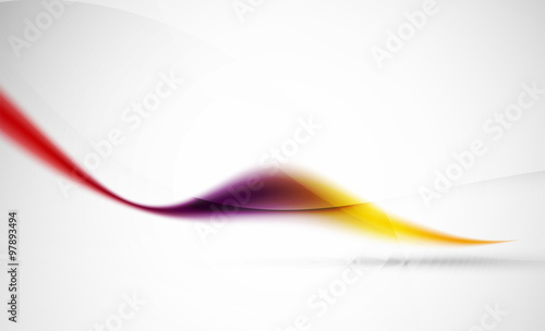Wave abstract background. Business hi-tech presentation template or advertising layout