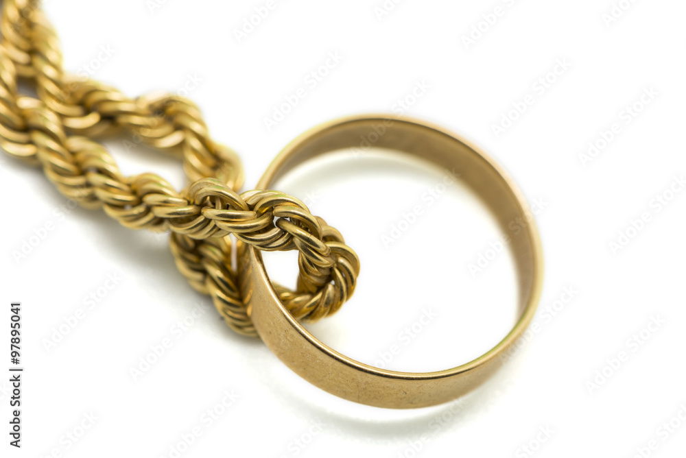 gold jewelry