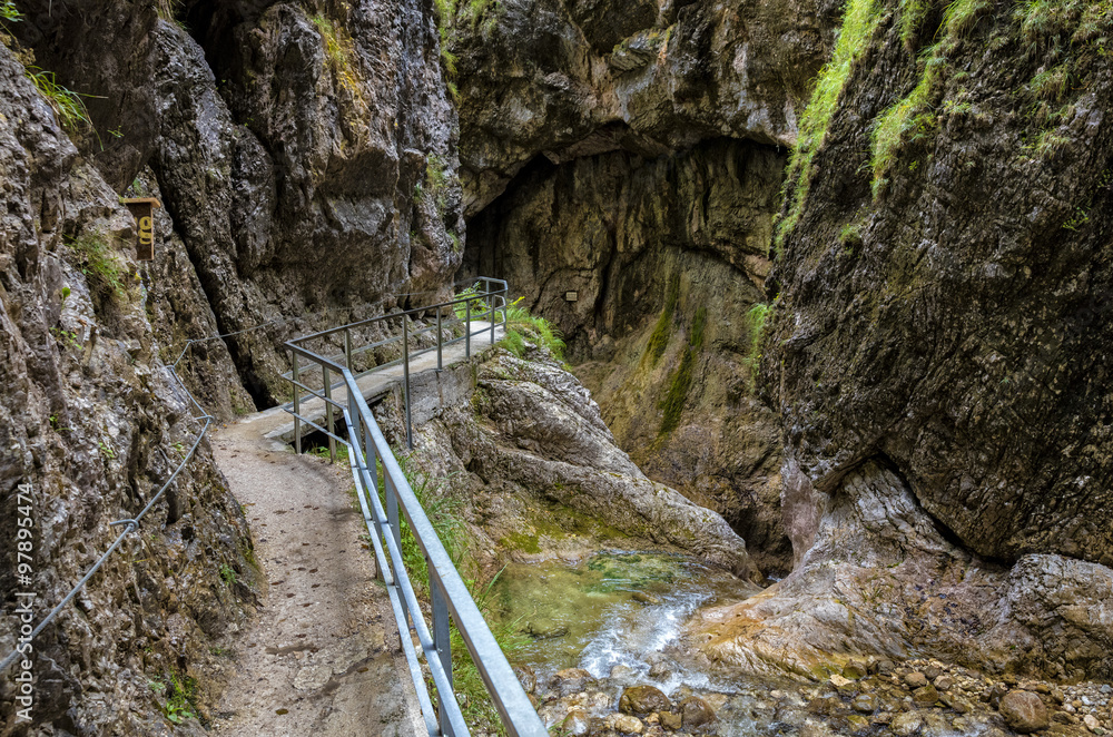 Obraz premium Almbachklamm