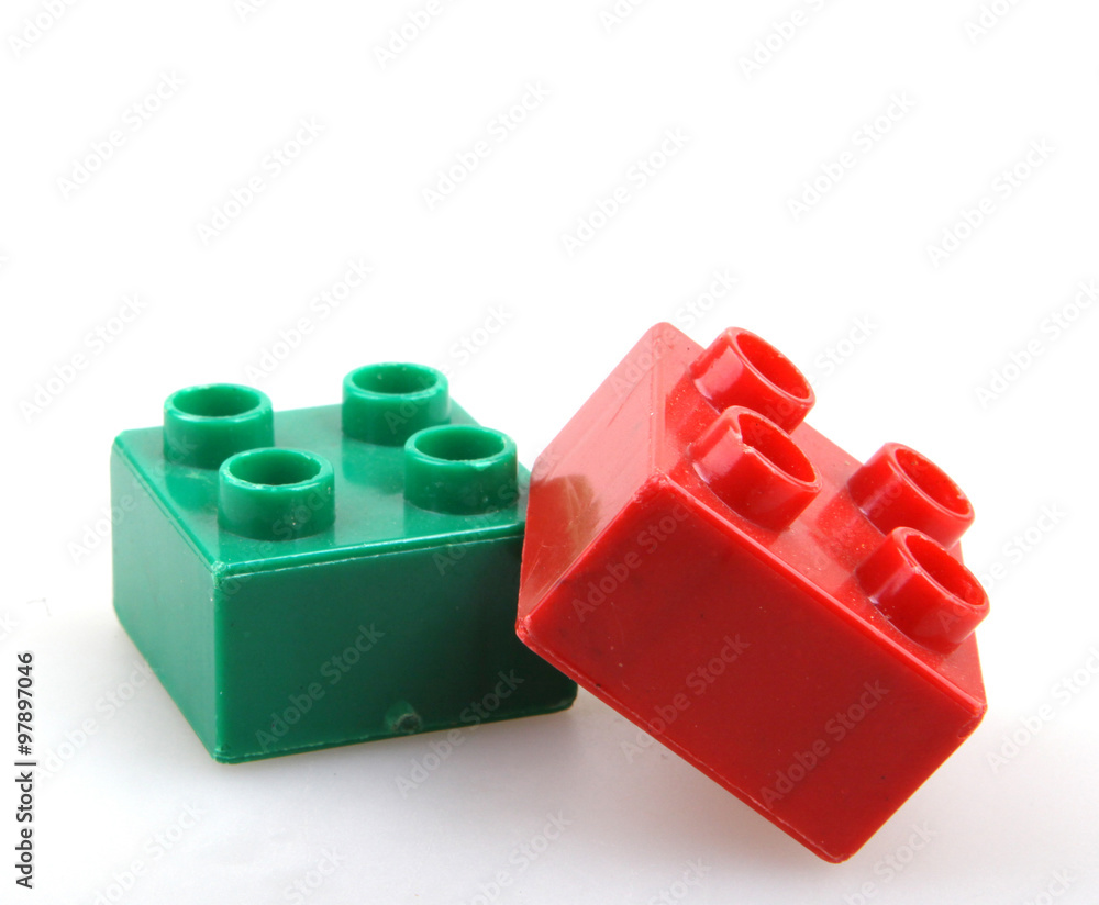 Building Blocks Isolated On White Building Blocks Isolated On White