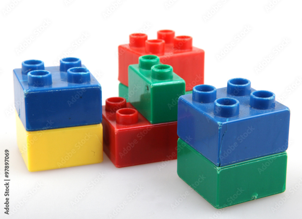 Building Blocks Isolated On White Building Blocks Isolated On White