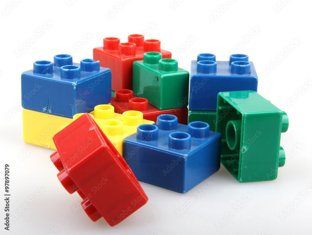 Building Blocks Isolated On White Building Blocks Isolated On White