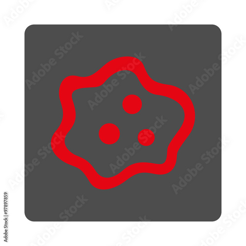 Ameba Rounded Square Button
