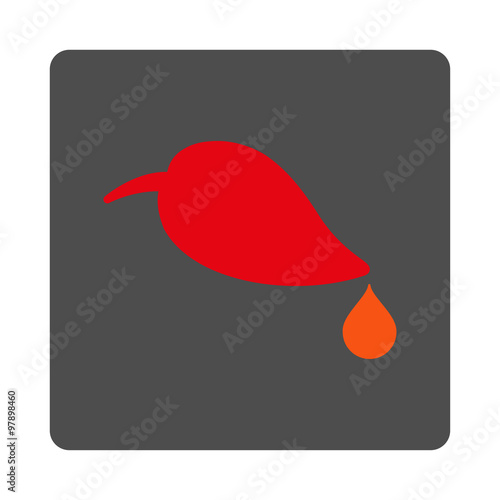 Ecology Rounded Square Button