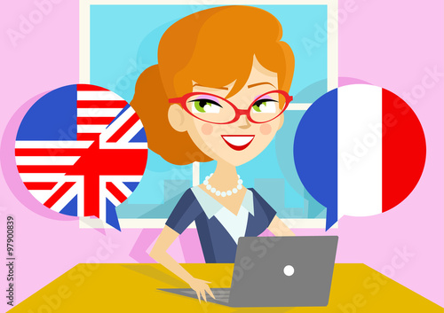 traductora inglés francés 