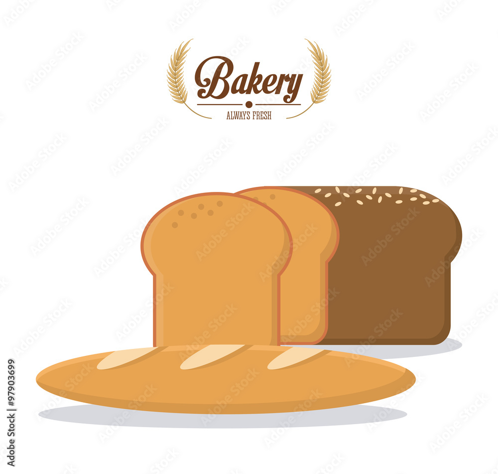 Bakery icons design Bakery icons design