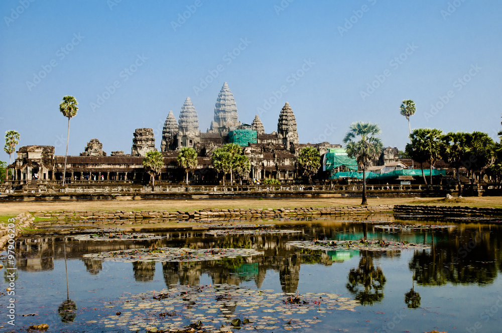 Fototapeta premium Angkor Wat - Siem Reap - Kambodża