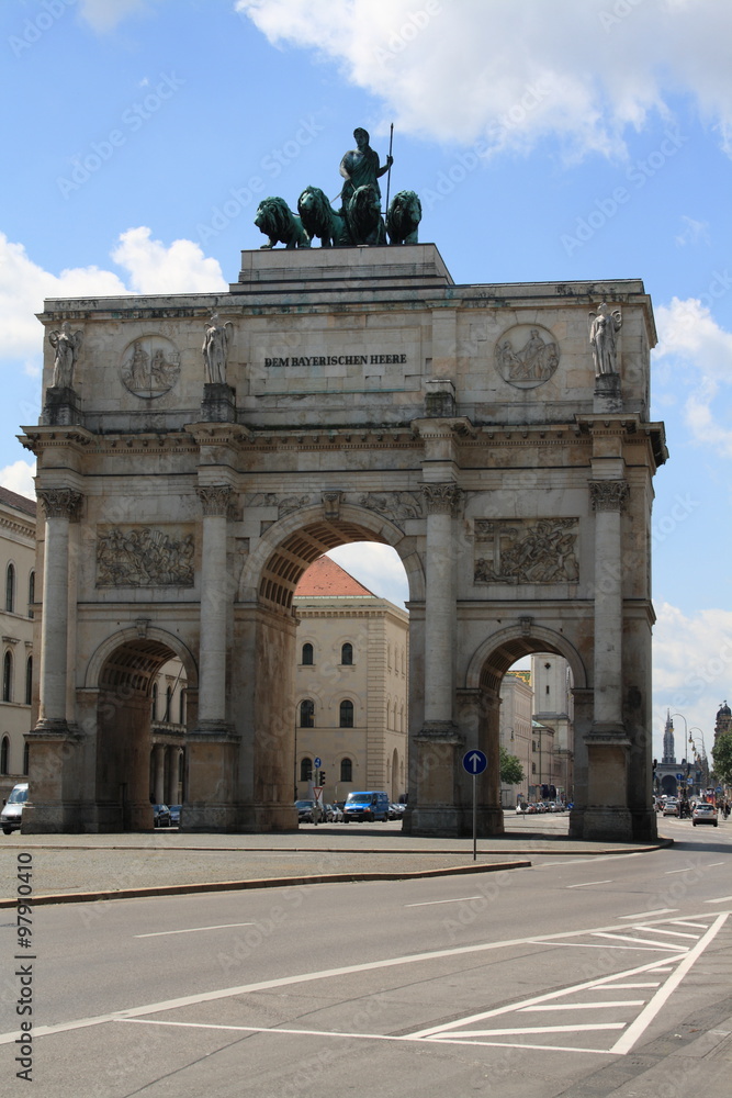 Fototapeta premium Munich, Germany, year 2009