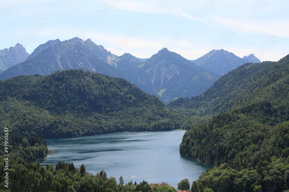 Alp Lakes in Germany, year 2009