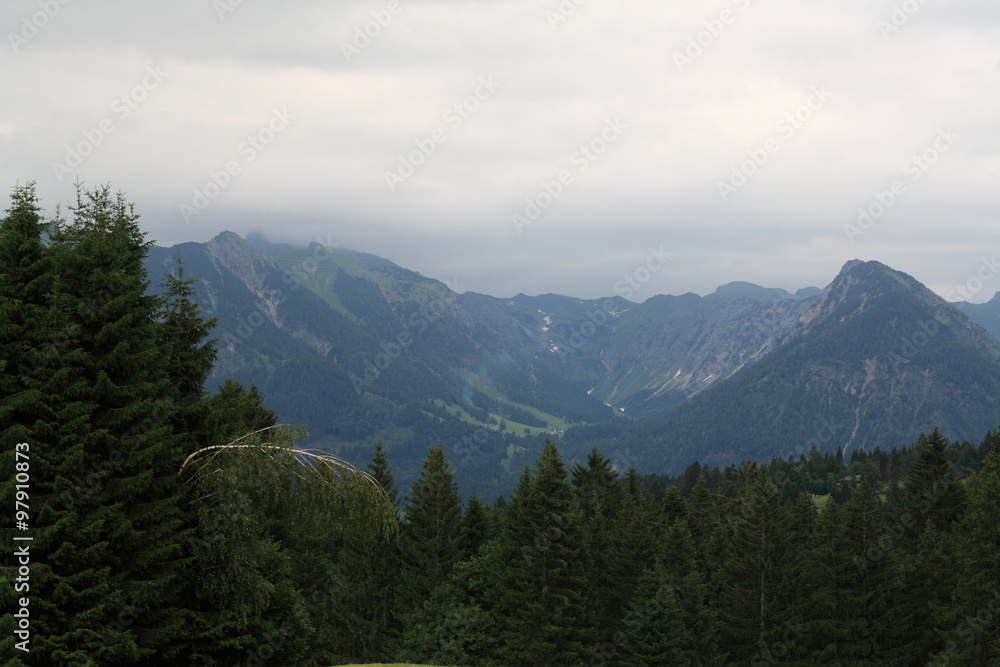 Fototapeta premium Alp views in Germany, 2009