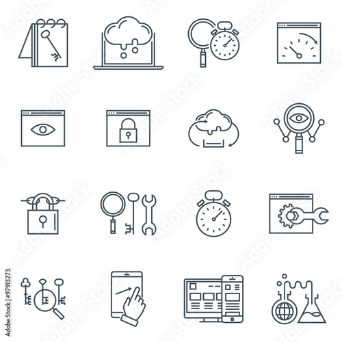 Search engine optimisation icon