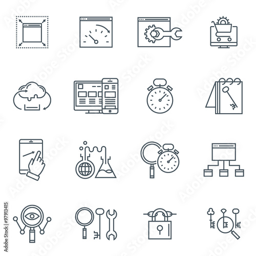 Search engine optimisation icon