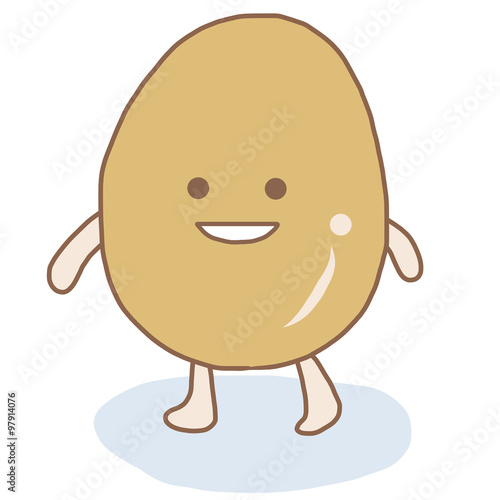 大豆くん 健康食品 ダイエット食品のイラスト Stock Illustration Adobe Stock