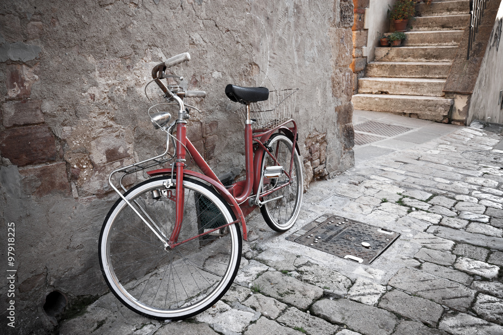 bicycle at the street