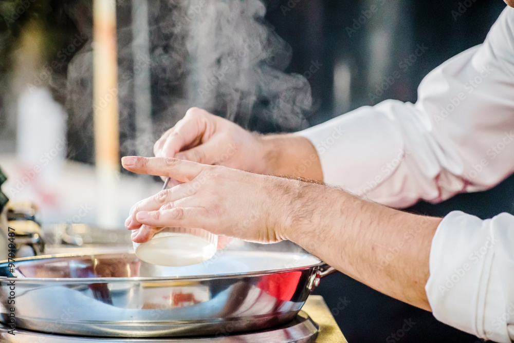 chef at work