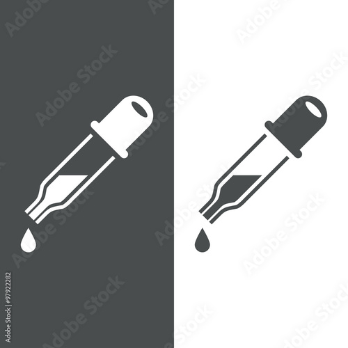 Icono plano cuentagotas #1