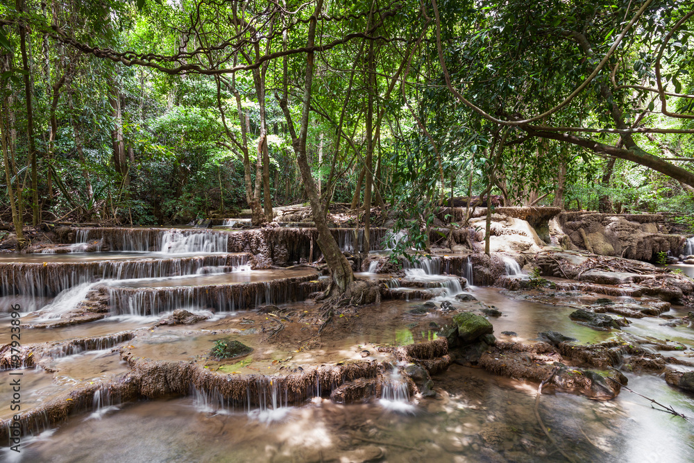 Wasserfall im Regenwald