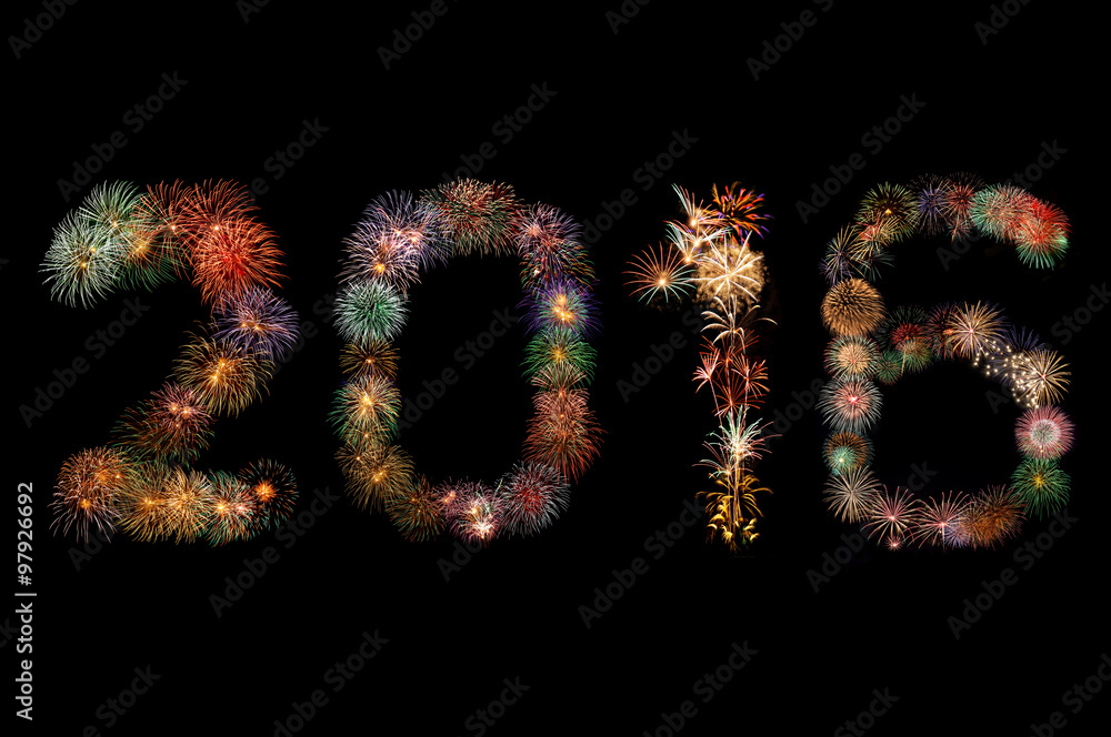 Fireworks New Year 2016