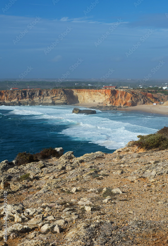 Costa - Spiaggia - Oceano Atlantico - Algarve - Portogallo