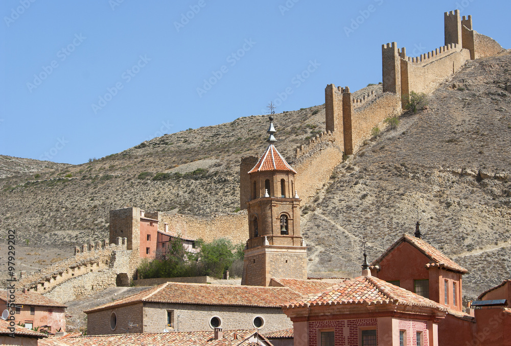 Wiew of Albarracin.Teruel.Spain