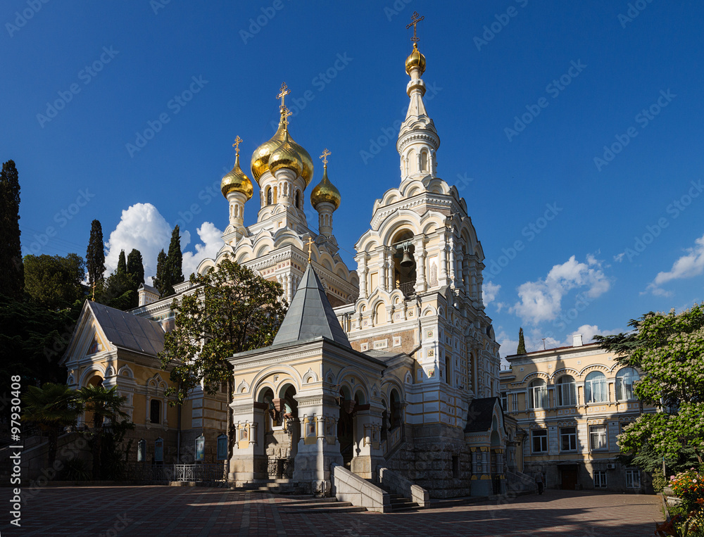 Cathedral of Sacred Alexander Nevsky, Yalta, Crimea Ukraine