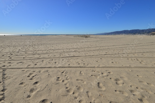 A beach in the Malibu region of Southern California