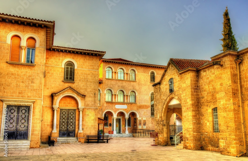 Byzantine Museum and Archbishop Palace in Nicosia - Cyprus © Leonid Andronov