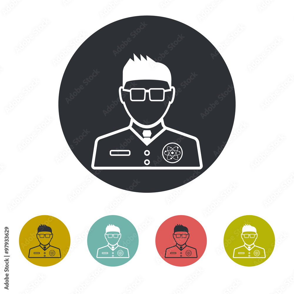 Scientist icon Scientist icon
