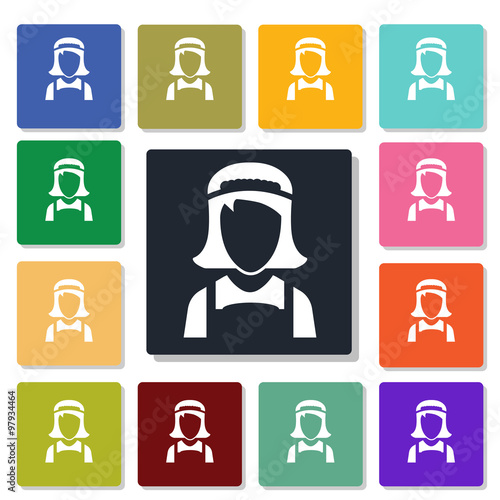Maidservant icon