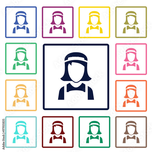 Maidservant icon