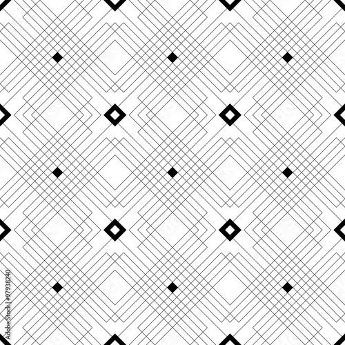 Seamless Square Line Pattern