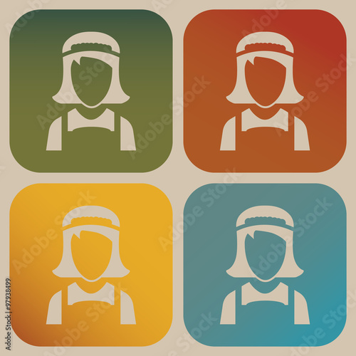 Maidservant icon