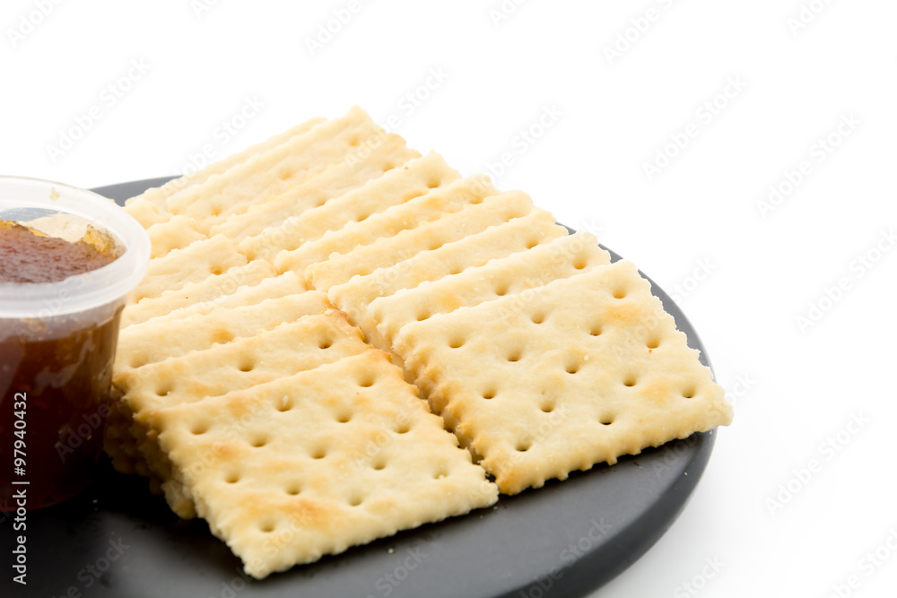 biscuit with pineapple jam biscuit with pineapple jam