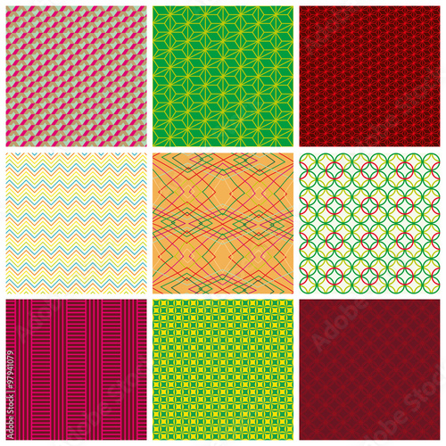Seamless fabric textures