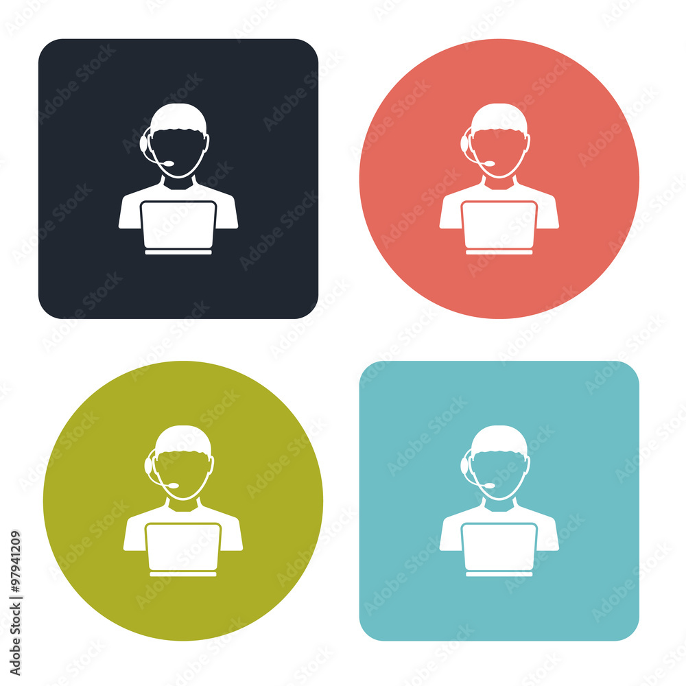 Support manager icon Support manager icon