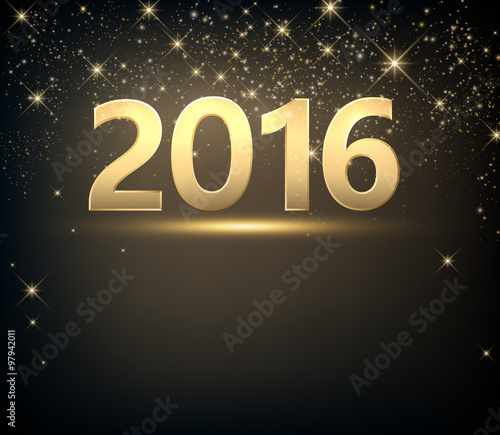 2016 New Year background.