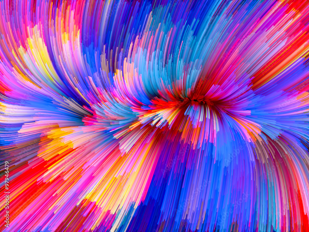 Elements of Color Vortex Stock Illustration | Adobe Stock