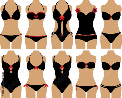 Lingerie models