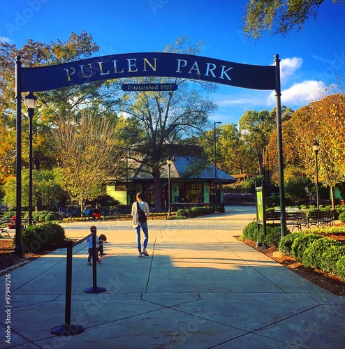 Pullen Park Raleigh North Carolina photo