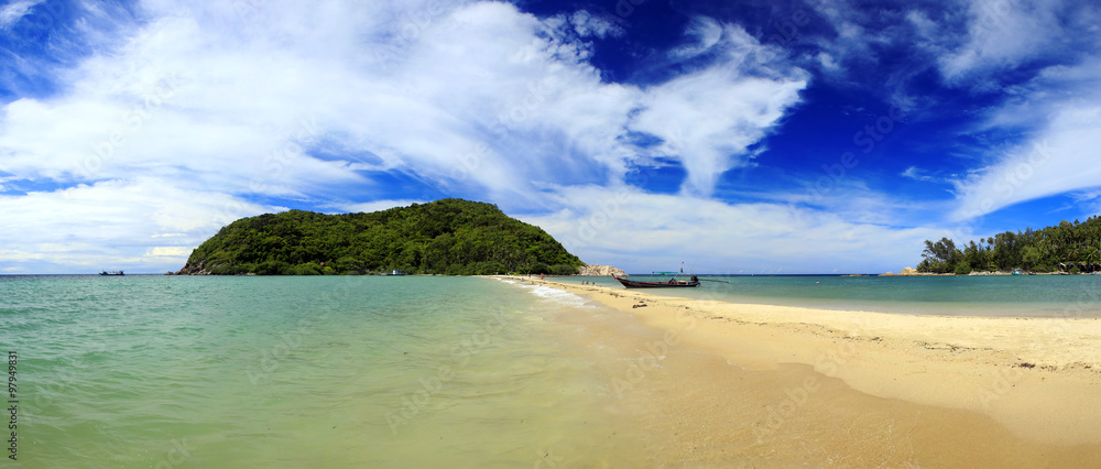 Obraz premium Panorama - Mae Hat, Koh Phangan