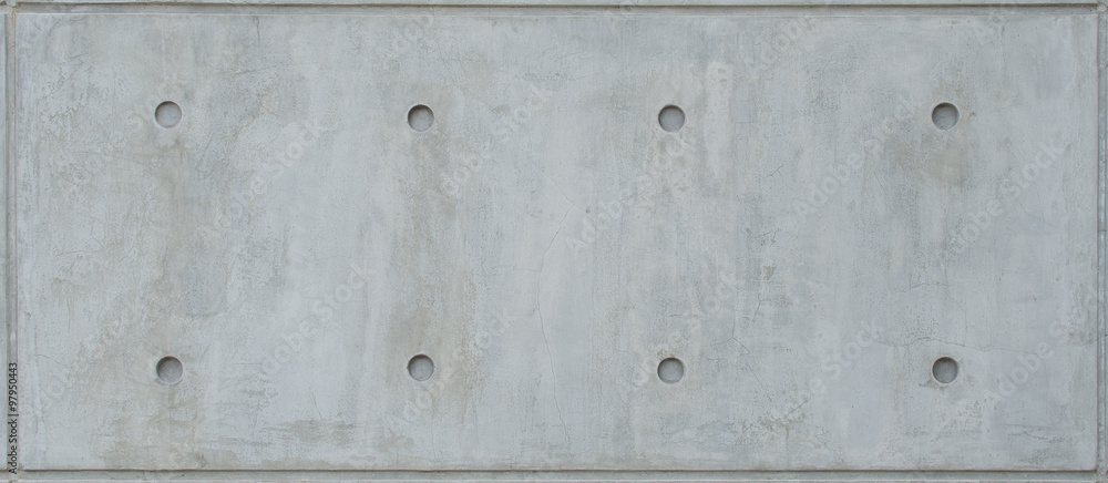 Fototapeta premium bare cast in place gray concrete wall texture background